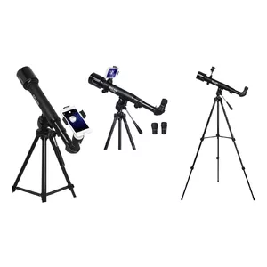 Телескоп Galaxy Tracker 32015 375 Power Wide Angle HD с алюминиевым штативом, 50 мм, черный