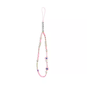 Ремешок для телефона Guess Heishi Beads - розовый (GUSTSHPP)
