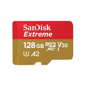 SanDisk Extreme 128 GB MicroSDXC UHS-I Klases 10