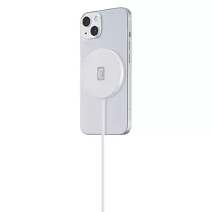 Cellularline Mag Наушники, Смартфон, Умные часы Белый USB Беспроводная зарядка Для помещений