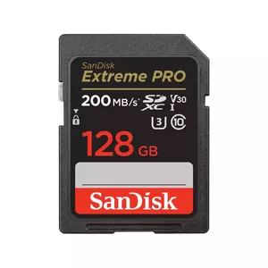 SanDisk Extreme PRO 128 GB SDXC UHS-I Klases 10