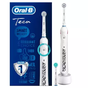 Oral-B Teen Подростки Колебательно-вращательная зубная щетка Белый