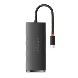 Baseus WKQX030301 хаб-разветвитель USB Type-C Черный