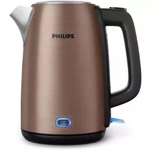 Philips Viva Collection HD9355/92 электрический чайник 1,7 L 2060 W Черный, Медный