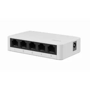 Gembird NSW-G5-01 сетевой коммутатор Неуправляемый Gigabit Ethernet (10/100/1000) Белый