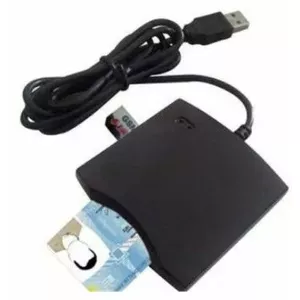 Transcend Smart un ID Karšu lasītājs USB PC/SC N68 Black