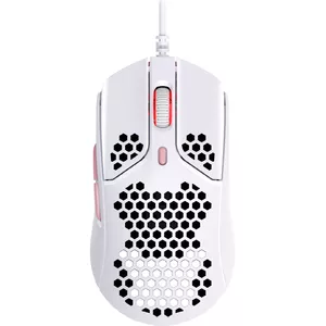 HyperX Pulsefire Haste — spēļu pele (baltā un rozā krāsā)