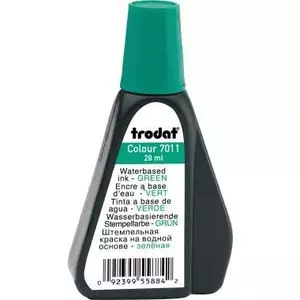 чернила для тиснения trodat 517011041 28 мл зеленый