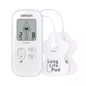 Omron E3 Intense Zemādas elektriskā nervu stimulēšana (TENS) Balts