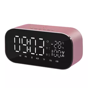 Akai ABTS-S2GD радиоприемник Часы Цифровой Розовый