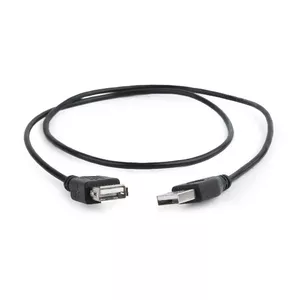 Gembird CC-USB2-AMAF-75CM/300-BK USB kabelis 0,75 m USB 2.0 USB A Melns