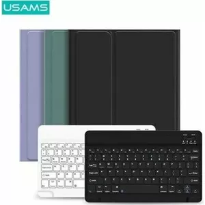 Usams USAMS Winro чехол для планшета с клавиатурой iPad 9.7" фиолетовый чехол-белая клавиатура/фиолетовая обложка-белая клавиатура IPO97YRXX03 (US-BH642)