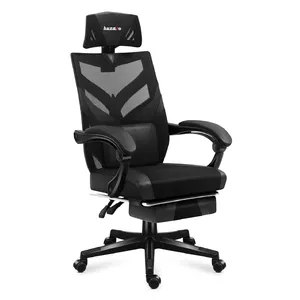 Huzaro Combat 5.0 Datorspēļu krēsls Sēdvieta ar tīkliņauduma pārklājumu Melns