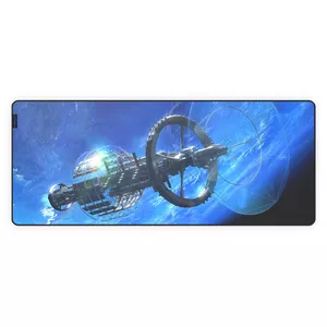 KRUX Space XXL Ship Spēļu peles paliktnis Zils