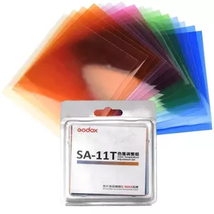 Godox SA-11T фильтр для фотовспышки Разноцветный 15 шт