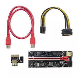 Riser PCI E 1x 16x USB 3.0, ver. 010S