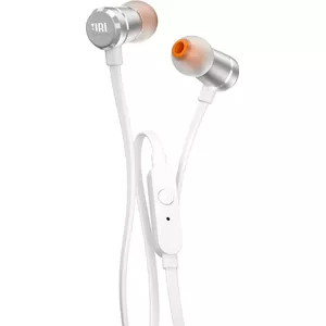 JBL T290 Headset Wired In-ear Calls/Music Silver