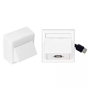 Vivolink Wall Box with USB2.0 розетка USB A Белый