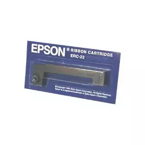 Epson ERC22B Ribbon Cartridge for M-180/190 series, longlife, black