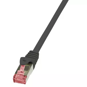 LogiLink 0.25m Cat.6 S/FTP сетевой кабель Черный 0,25 m Cat6 S/FTP (S-STP)