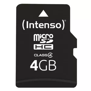 Intenso 3403450 карта памяти 4 GB MicroSDHC Класс 4