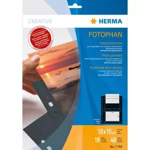 HERMA 7786 файл для документов 100 x 150 мм Полипропилен (ПП) 10 шт