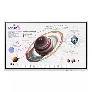 Samsung WM85B interaktīvā baltā tāfele 2,16 m (85") 3840 x 2160 pikseļi Skārienjūtīgais ekrāns Gaiši Pelēks HDMI