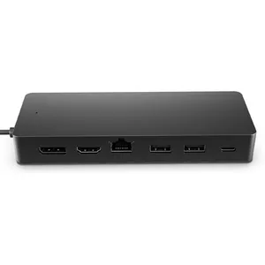 HP Universal USB-C Multiport Hub Док-разъём USB 3.2 Gen 2 (3.1 Gen 2) Type-C Черный