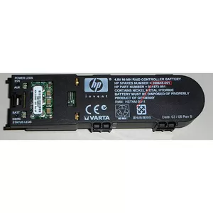 HP 398648-001 RAID контроллер Никель-металл-гидридный (NiMH) 5000 mAh