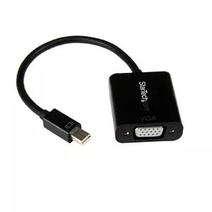 StarTech.com MDP2VGA2 видео кабель адаптер 0,18 m Mini DisplayPort VGA (D-Sub) Черный