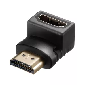 Sandberg HDMI 2.0 angled adapter plug Melns