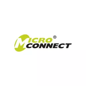 Microconnect 6.3mm/2x3.5mm M/F 6.35mm Черный