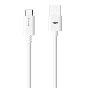 Silicon Power Boost Link PVC LK10AC USB кабель 1 m USB 2.0 USB A USB C Белый