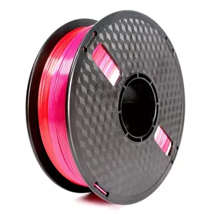 Flashforge filamenti, PLA Silk Rainbow 3DP-PLA-SK-01-RP, 1,75 mm diametrs, 1 kg/smaili, sarkans/violītes