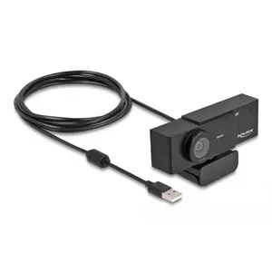 DeLOCK 96400 вебкамера 8 MP 3840 x 2160 пикселей USB 2.0 Черный