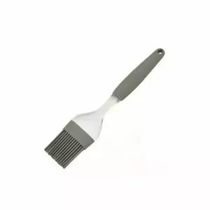 Pastry brush, silicone grey