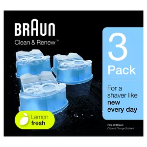 Braun Clean & Renew Refill Cartridges CCR – 3 Pack