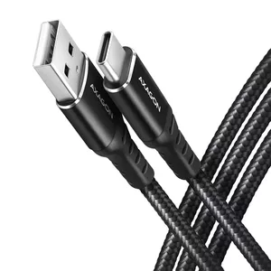 Axagon BUCM-AM10AB USB кабель 1 m USB 2.0 USB A USB C Черный