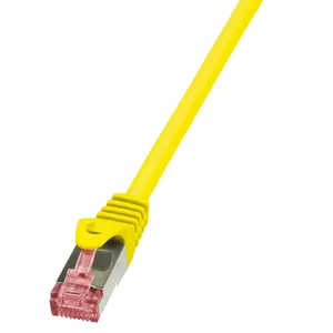 LogiLink 0.25m Cat.6 S/FTP tīkla kabelis Dzeltens 0,25 m Cat6 S/FTP (S-STP)