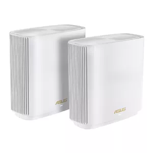 ASUS ZenWiFi AX (XT9) AX7800 1er Pack Weiß Trīskāršā frekvenču josla (2.4 GHz / 5 GHz) Wi-Fi 6 (802.11ax) Balts 4 Iekšējs