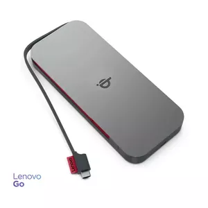 Lenovo GO Литий-полимерная (LiPo) 10000 mAh Беспроводная зарядка Серый