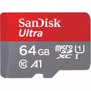 SanDisk Ultra 64 GB MicroSDXC UHS-I Klases 10
