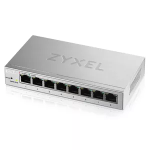 Zyxel GS1200-8 Vadīts Gigabit Ethernet (10/100/1000) Sudrabs