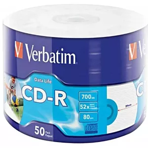 Verbatim 50x CD-R 700 MB 50 pcs