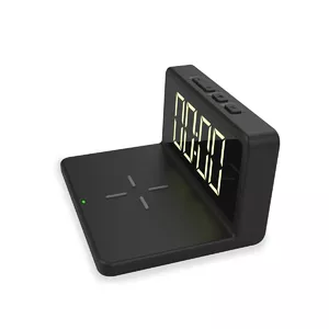 Platinet 45101 Digital alarm clock Black