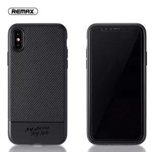Remax RM-1632 Vigor серии с особой защитой задний чехол-крышка для Apple iPhone X / iPhone 10 / iPhone XS Черный