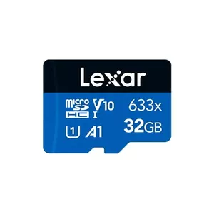 Карта памяти Lexar LMS0633032G-BNNNG 32 ГБ, microSDHC, класс флэш-памяти UHS-I Class 10, адаптер