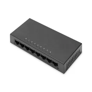 Digitus DN-80069 сетевой коммутатор Неуправляемый Fast Ethernet (10/100) Черный