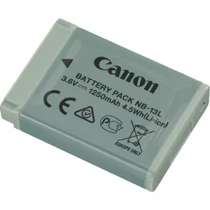 Canon 9839B001 kameru / digitālās videokameras akumulators Litija jons 1250 mAh