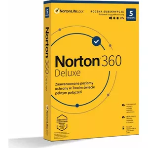 Norton 360 Deluxe - grāmatu komplekts (1 gads) -